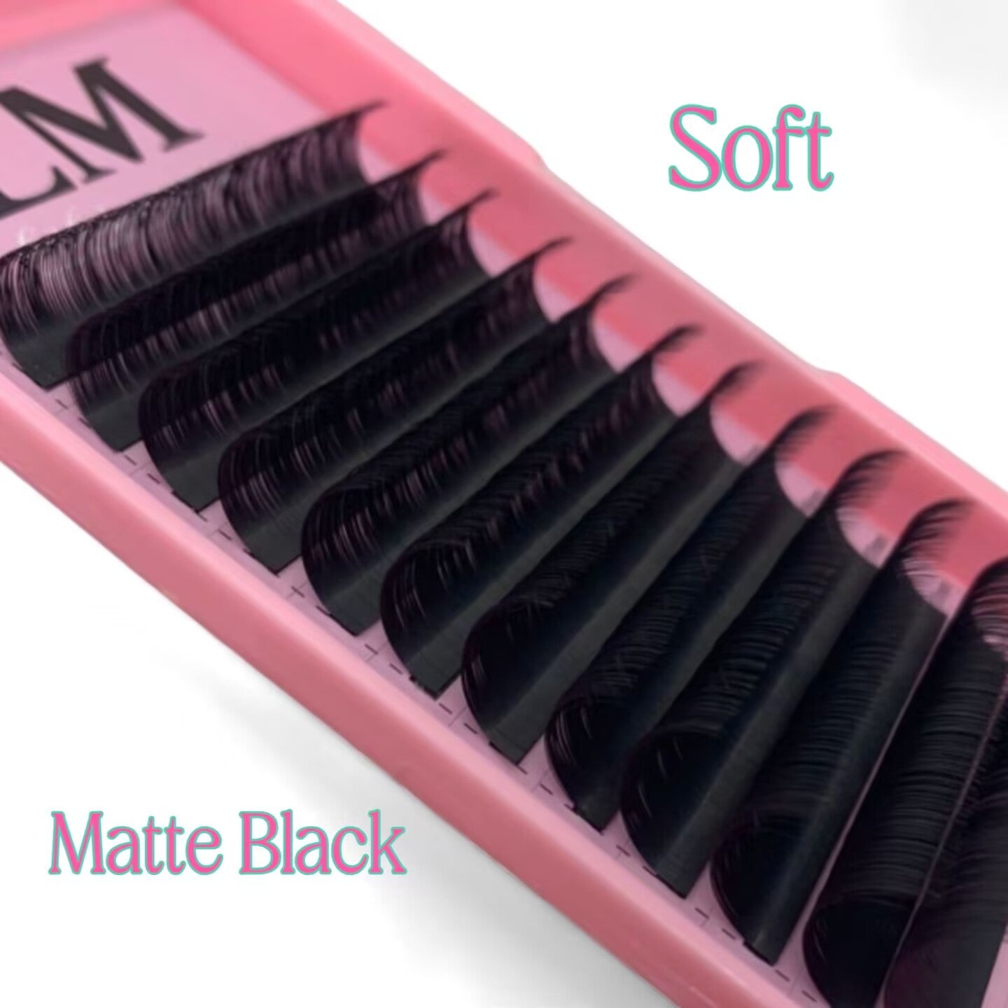 0.10MM Cashmere Matte Black Volume Lash Extensions Soft Individual Eyelashes